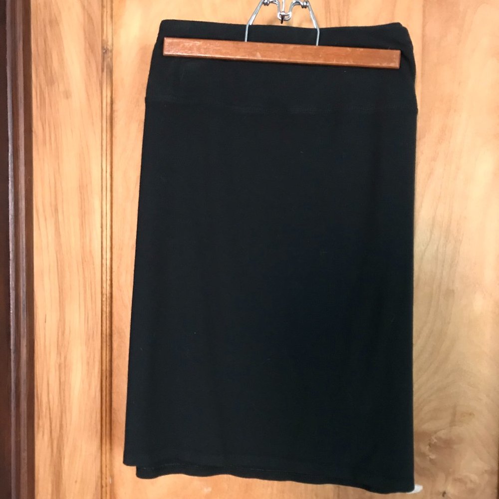 J. Jill Wearever smooth fit pencil skirt black size L